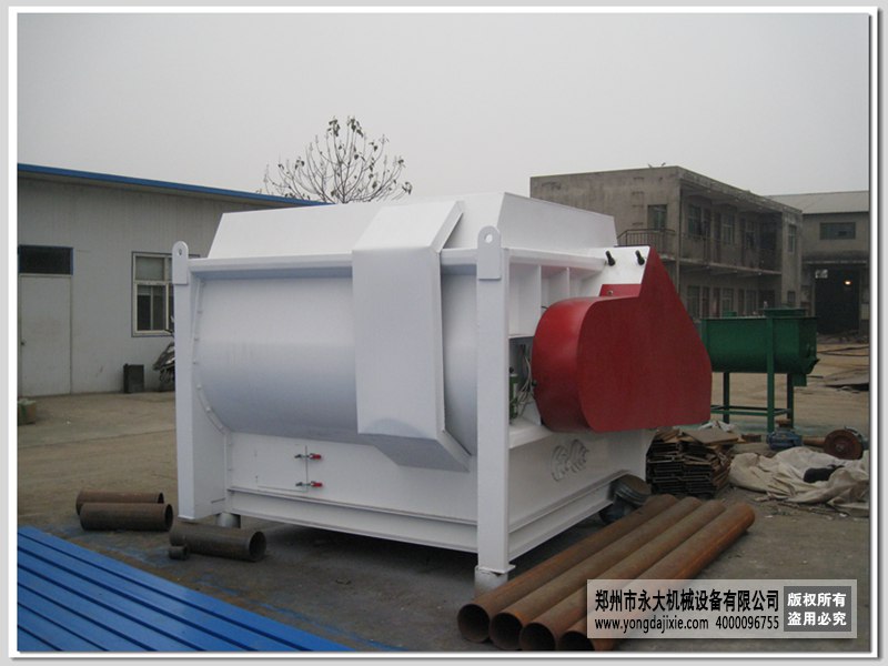 3吨双轴桨叶无重力混合机