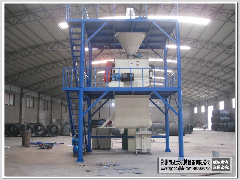 半自动干粉砂浆成套设备