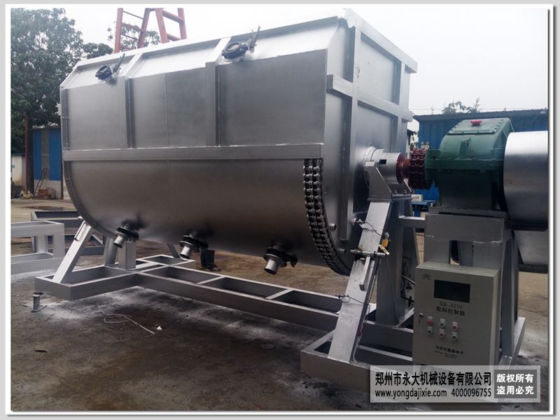 卧式不锈钢真石漆搅拌机