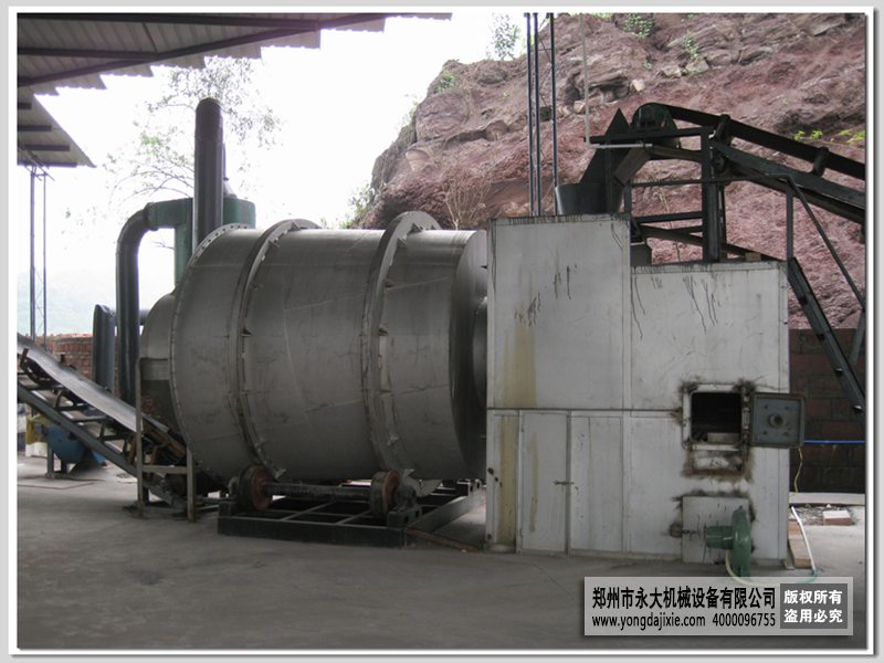 10吨三回程沙子烘干机