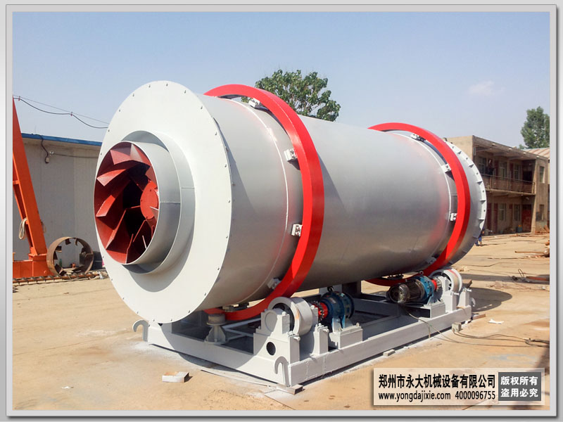 时产20吨三筒沙子烘干机