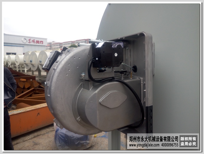 郑州永大机械沙子烘干机推行天然气新能源