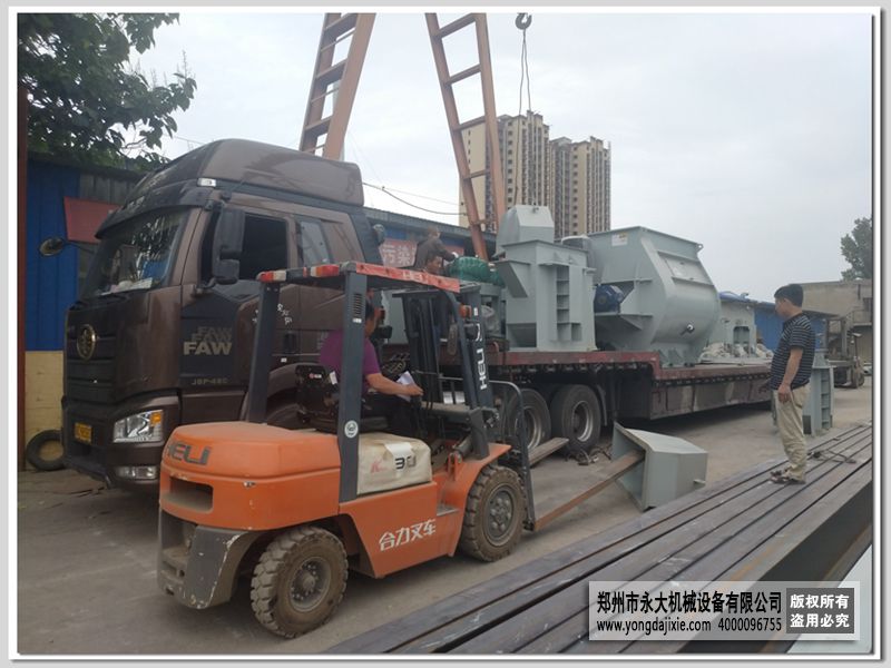 年产30万吨干粉砂浆搅拌站发往承德