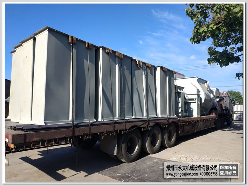 年产30万吨干粉砂浆搅拌站发往承德