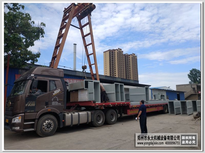 年产30万吨干粉砂浆搅拌站发往承德