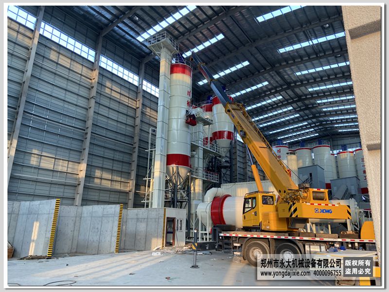 年产30万吨干混砂浆站-配套沙子烘干机