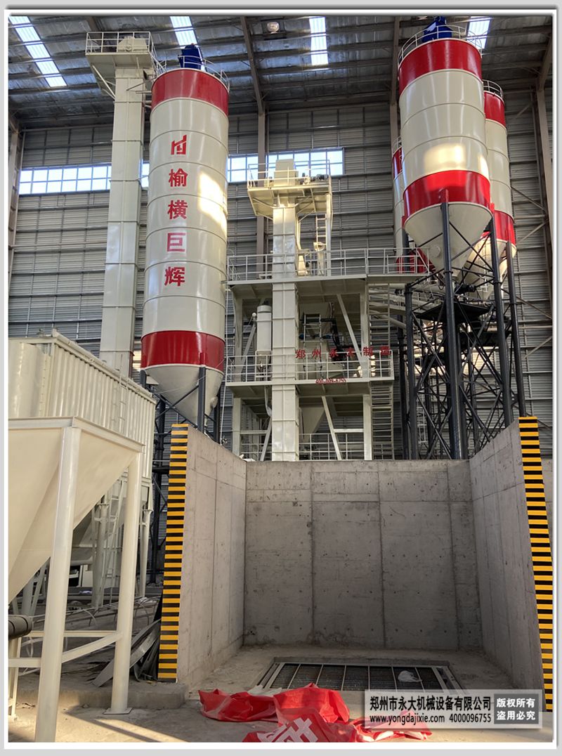 年产30万吨干混砂浆站-配套沙子烘干机