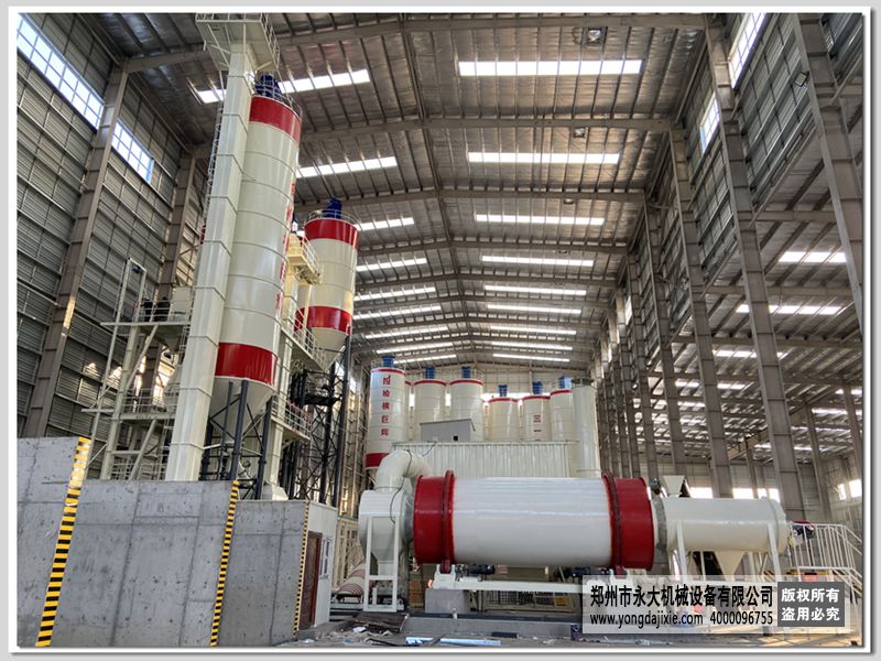 年产30万吨干混砂浆站-配套沙子烘干机