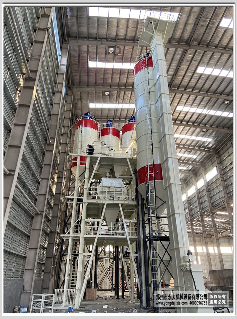 年产30万吨干混砂浆站-配套沙子烘干机