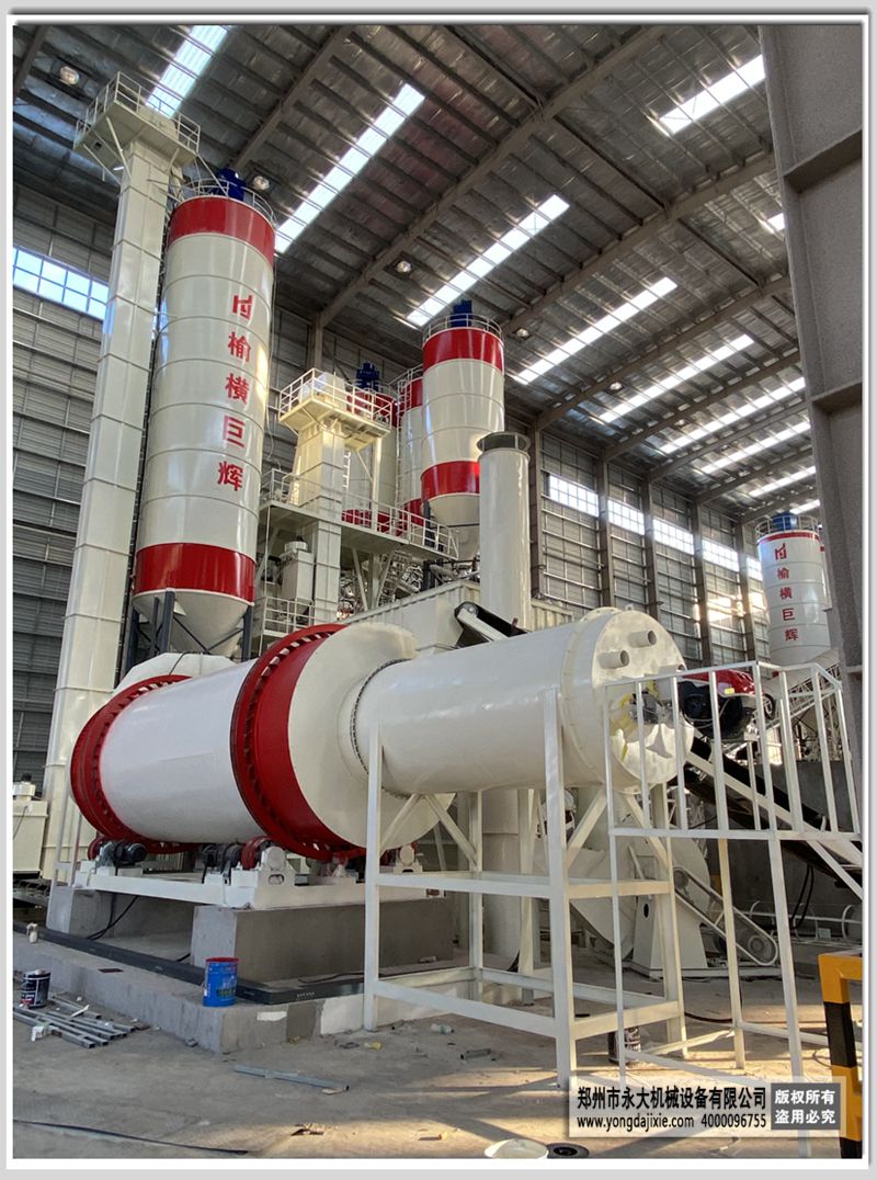 年产30万吨干混砂浆站-配套沙子烘干机