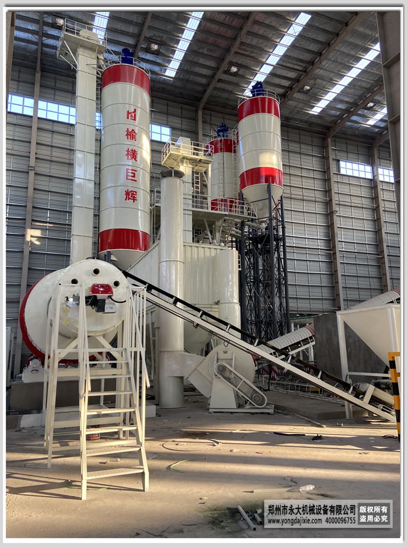 年产30万吨干混砂浆站-配套沙子烘干机